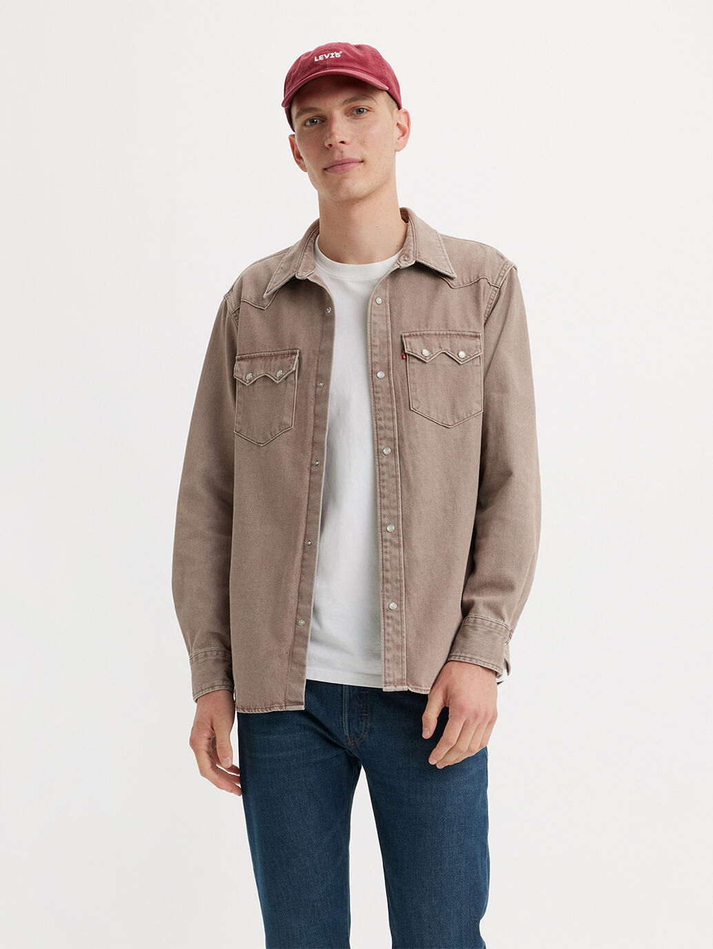 Levi's® Men's Sawtooth Relaxed Fit Western Shirt